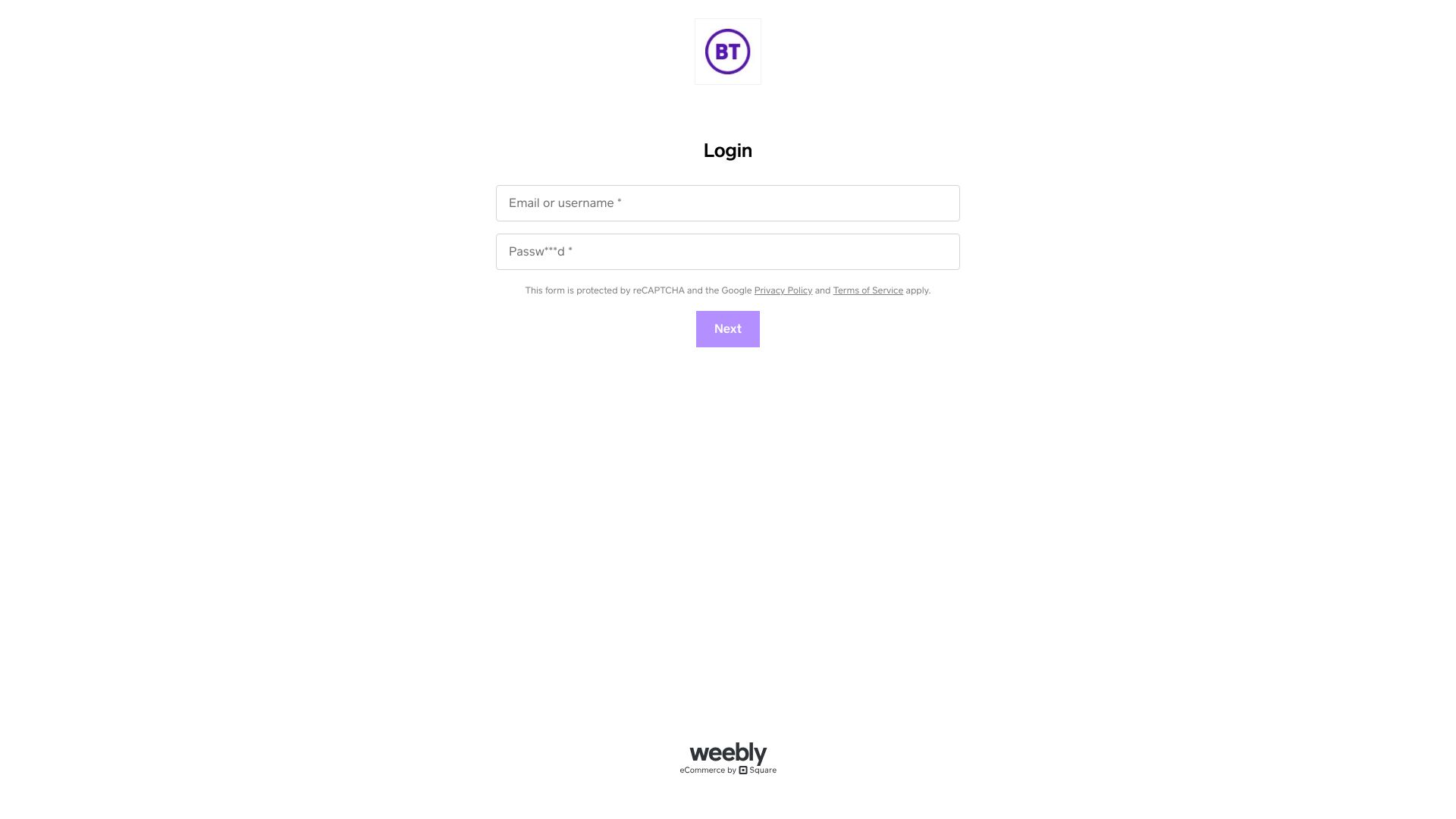 Captured page