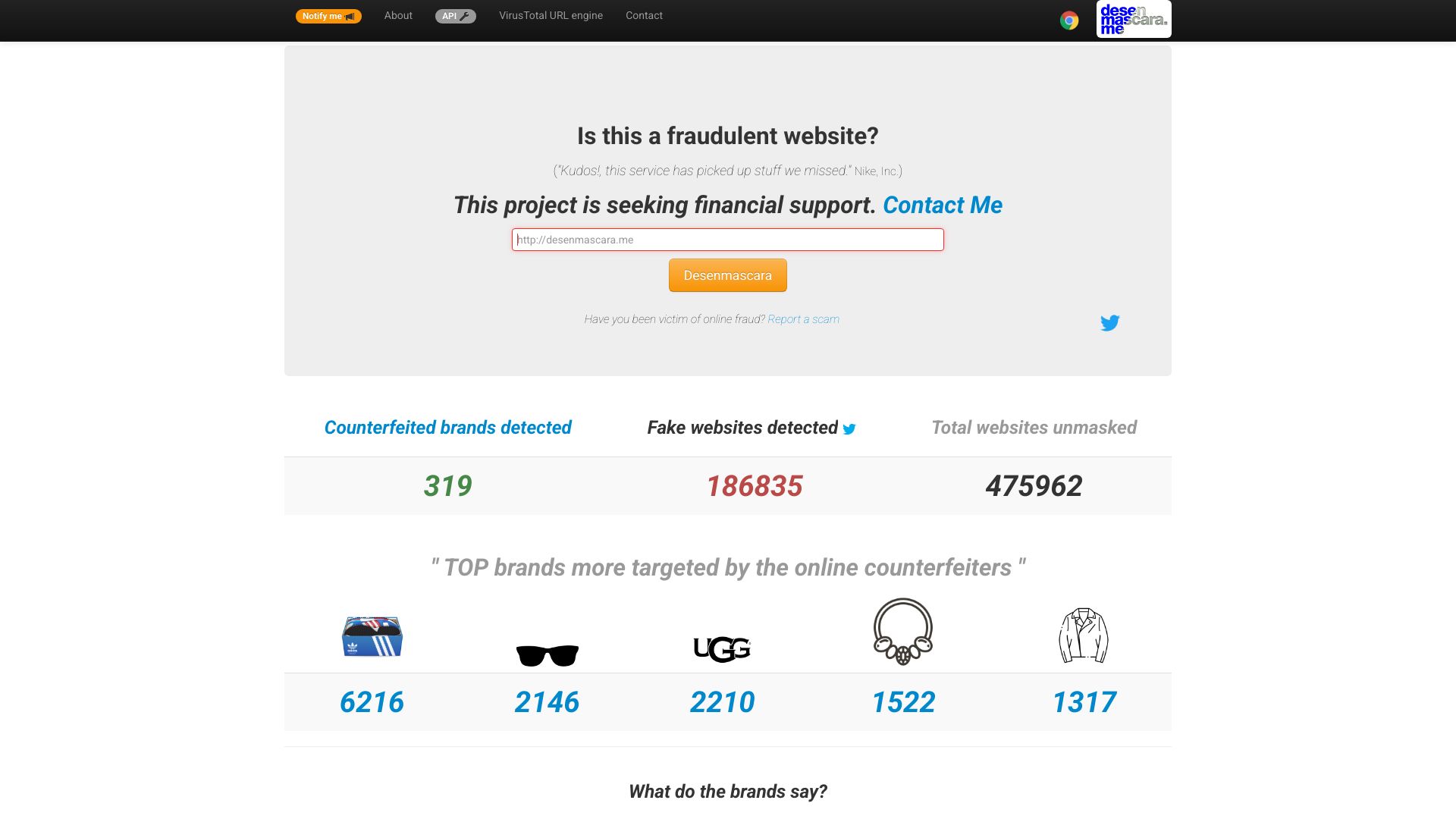 Captured page
