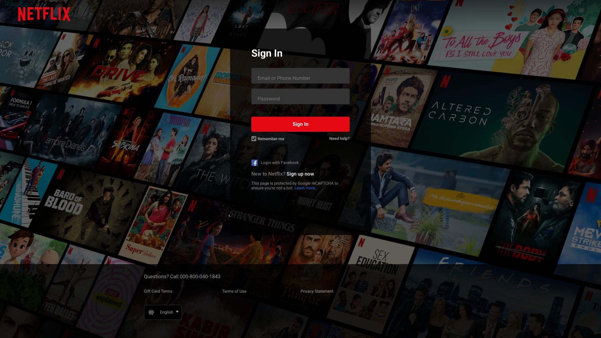 Captured page