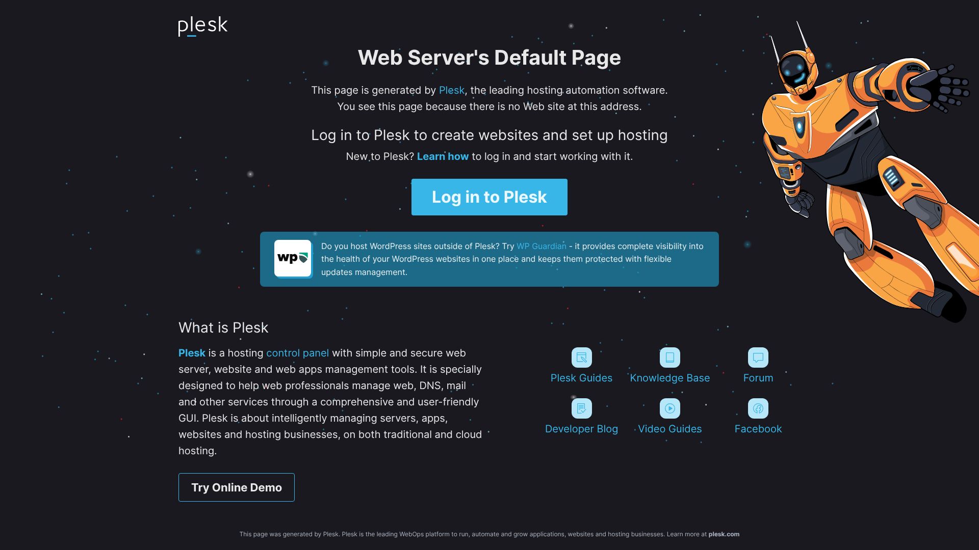 Captured page