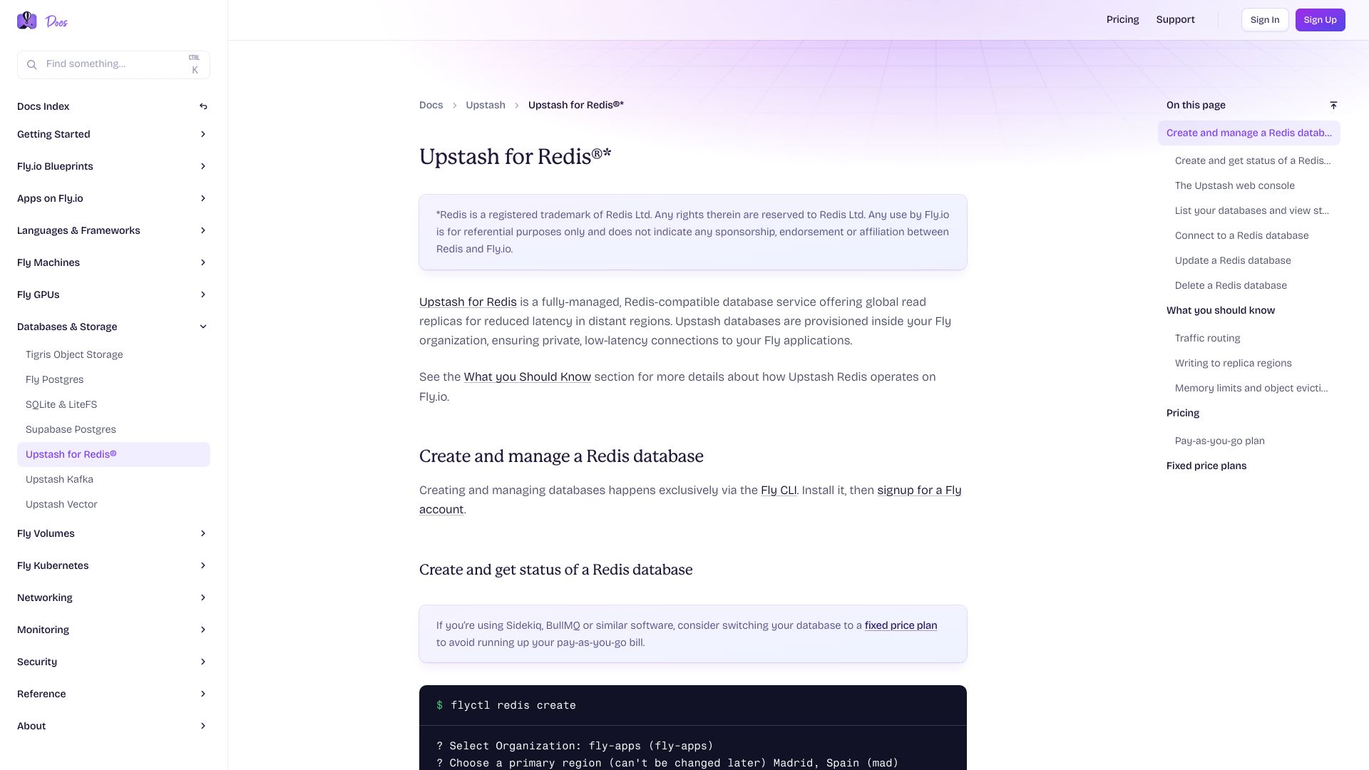 Captured page